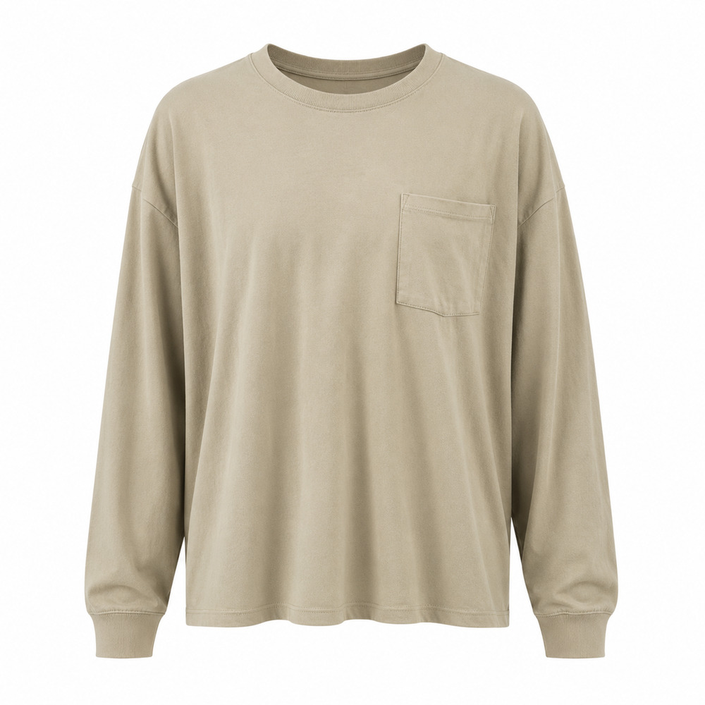 GOODFELLOW & CO - Heavyweight Long Sleeve Pocket T-Shirt - XXL FAST SHIPPING NWT